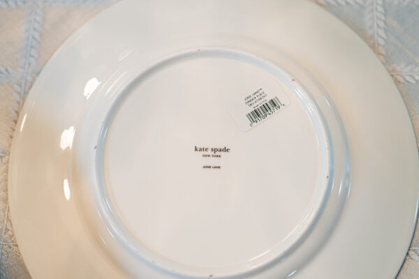 Kate Spade New York Dinnerware Set – 6 Place Settings (Dragonfly Pattern) - Image 10