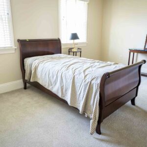 Twin Cherry Sleigh Bed