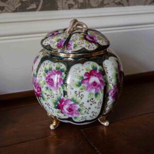 Antique Nippon Porcelain Biscuit Jar