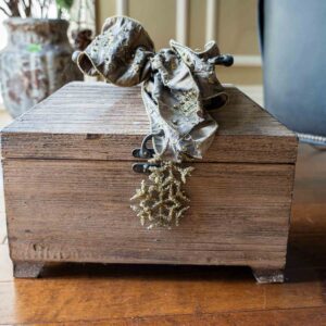 Rustic Wooden Treasure Chest