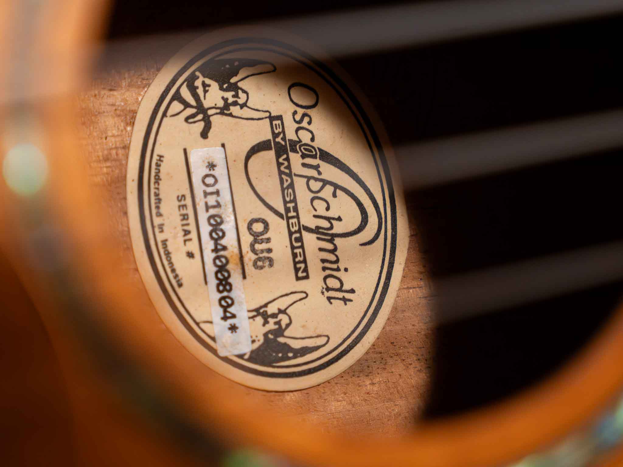 Oscar Schmidt OU6 Concert Ukulele – Concert Size – By Washburn - Image 4