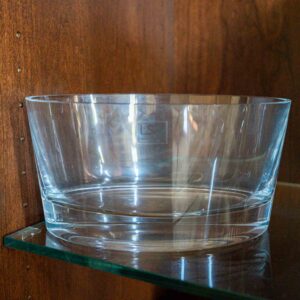 LSA International Clear Glass Crystal Bowl