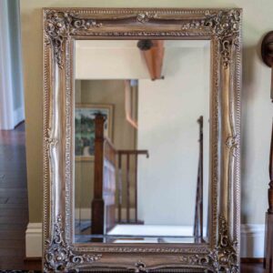 Large Ornate Gold Plastic Wall Mirror