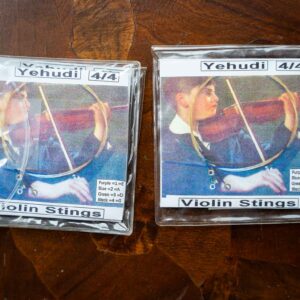 Yehudi 4/4 Violin Strings – 2 Packs Full Size Replacement Strings
