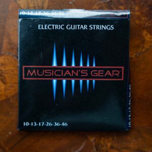 Musician’s Gear Electric Guitar Strings – Light Gauge Set (10–46)