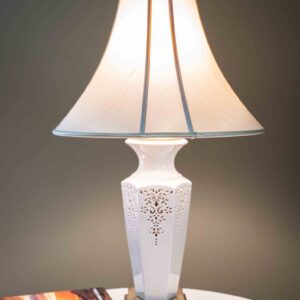 Lenox Renaissance Lace Porcelain Table Lamp