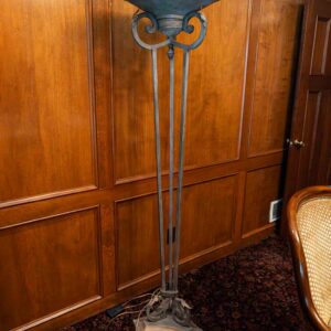 Wrought Iron Torchiere Floor Lamp