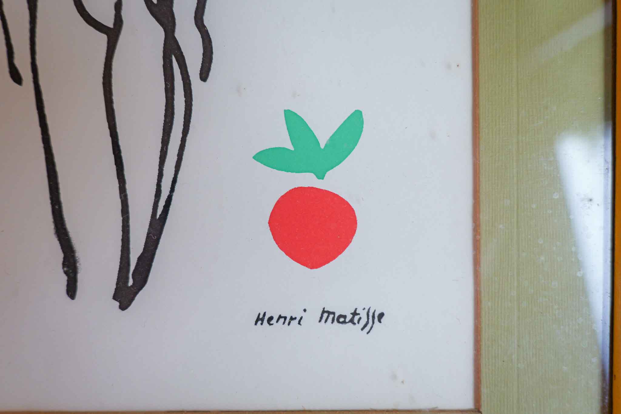 Framed Henri Matisse Print – “Nude with Oranges” - Image 3