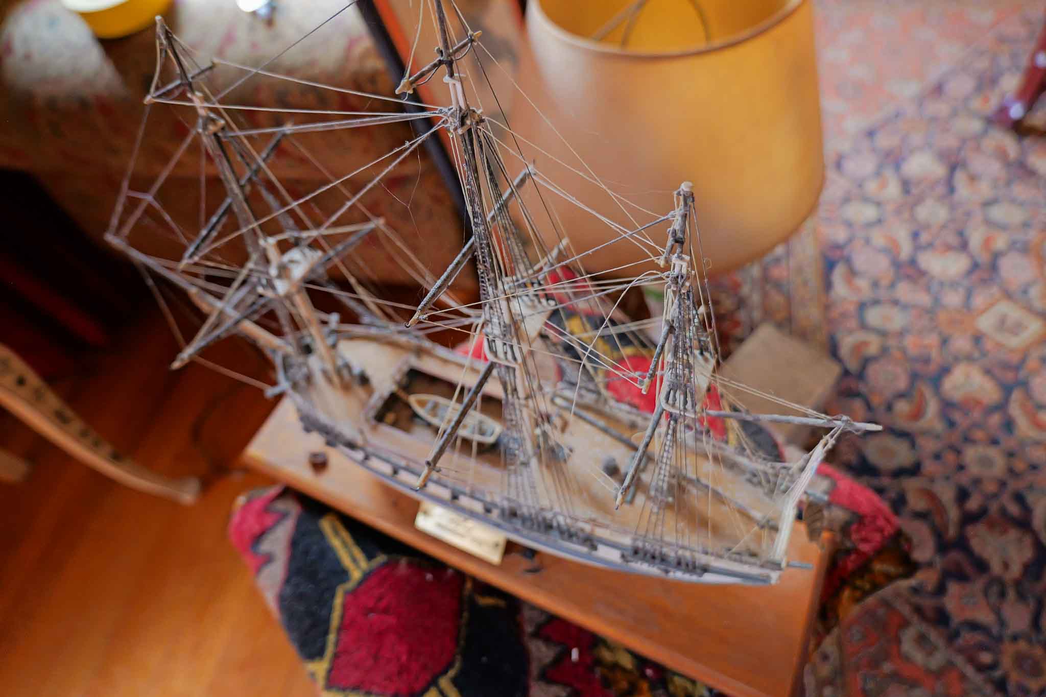 DECORATIVE MODEL SHIP “ALFRED – PHILADELPHIA 1775 - Image 5