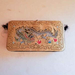 EMBROIDERED DRAGON DECORATIVE CASE