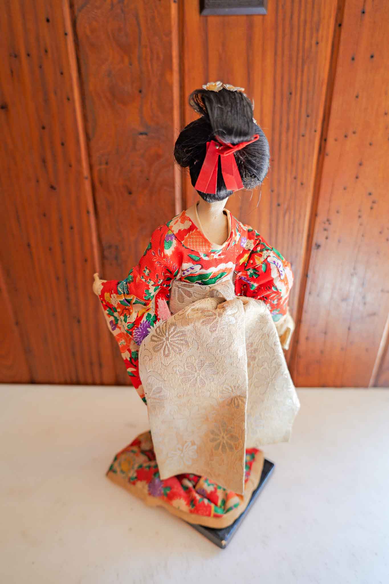 VINTAGE JAPANESE AZUMA MIYAKO JISHI DOLL – HANDCRAFTED KIMONO FIGURE (NO. 22, MADE IN JAPAN) - Image 6
