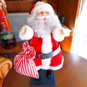 Vintage Telco Motion-ettes Animated Santa Claus Figure – 22.5” Christmas Decoration