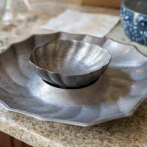 Wilton Armetale Fluted Chip and Dip Serving Platter