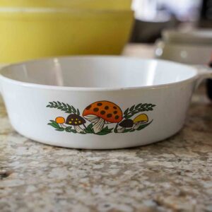 Corning Ware Merry Mushroom 1-Qt Casserole Dish