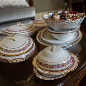 Haviland Limoges France Floral China Serving Set