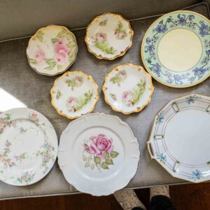 Assorted Limoges & Fine China Floral Plates