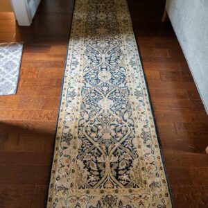 Oriental-Style Hallway Runner Rug, 31" x 124"