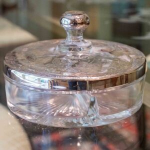 Clear Glass Divided Server